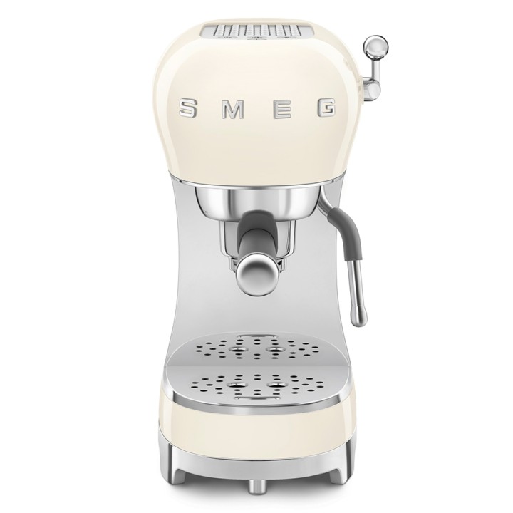 Smeg ECF02CREU Espresso machine Cream