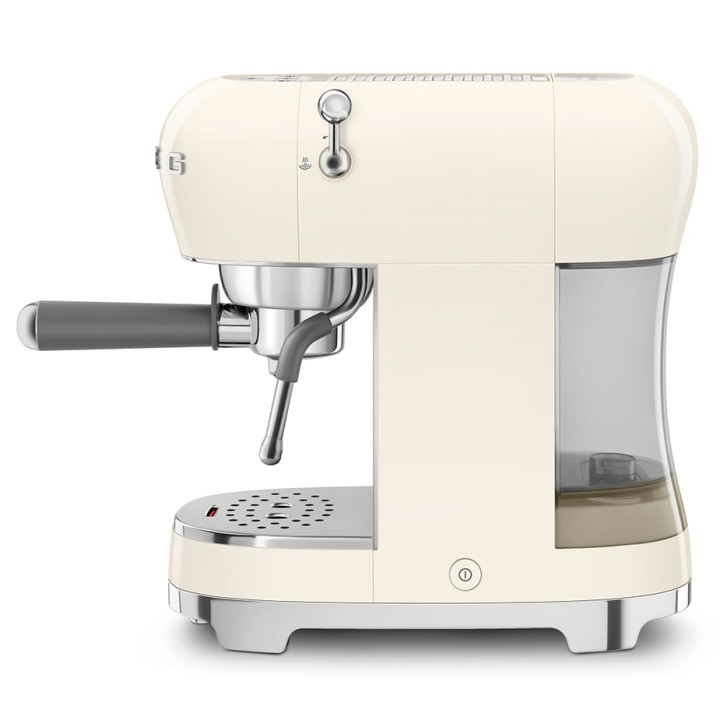 Smeg ECF02CREU Espresso machine Cream