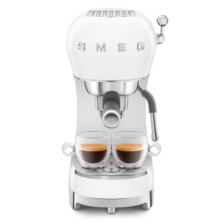 Smeg ECF02WHEU Espresso machine White