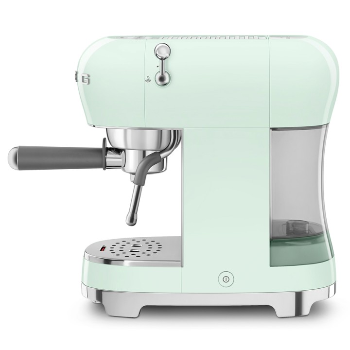 Smeg ECF02PGEU Espresso machine Pastel green