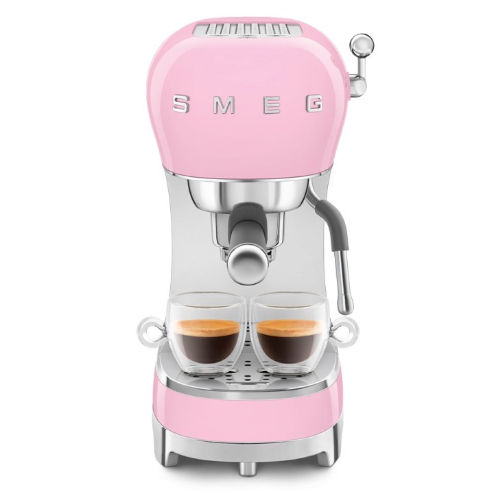 Smeg ECF02PKEU Espresso Machine Pink
