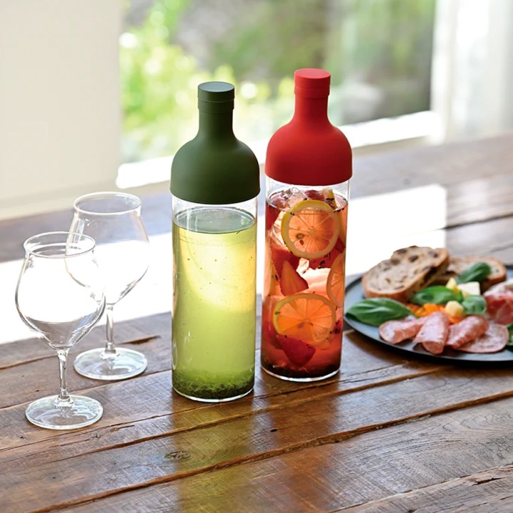 Hario Filter-In Iced Tea Brewer 750 ml Olive Incl. 3x100g Østerlandsk Thehus