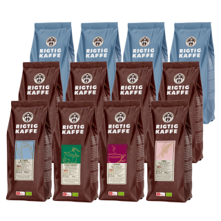 Rigtig Kaffe Mix pack 5.2kg Whole coffee beans