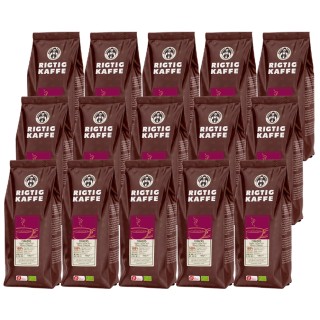Rigtig Kaffe Organic Chiapas 15x400g Whole coffee beans
