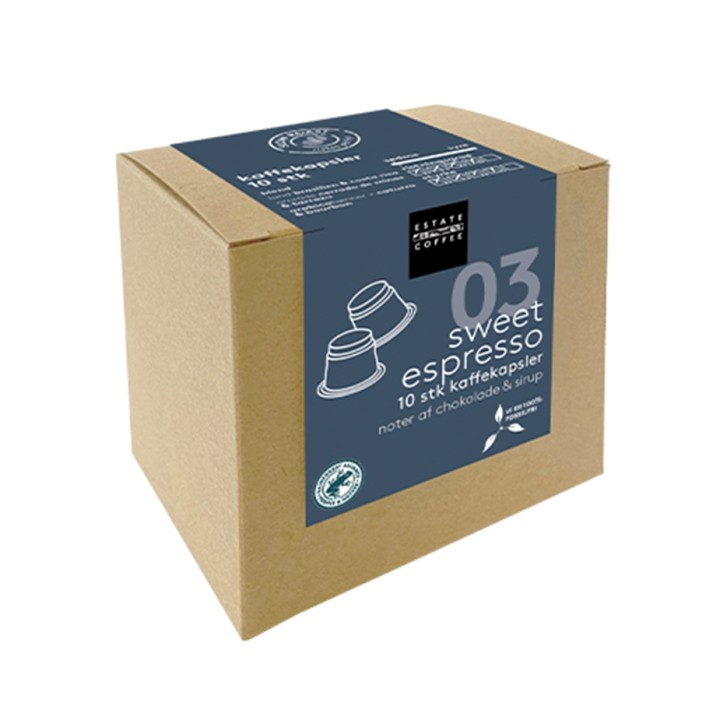 Estate Coffee 03 Sweet Espresso coffee capsules 10 pcs