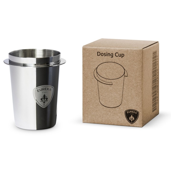 Eureka Dosing Cup Steel Incl. Metal Fork for Mignon Espresso Grinders