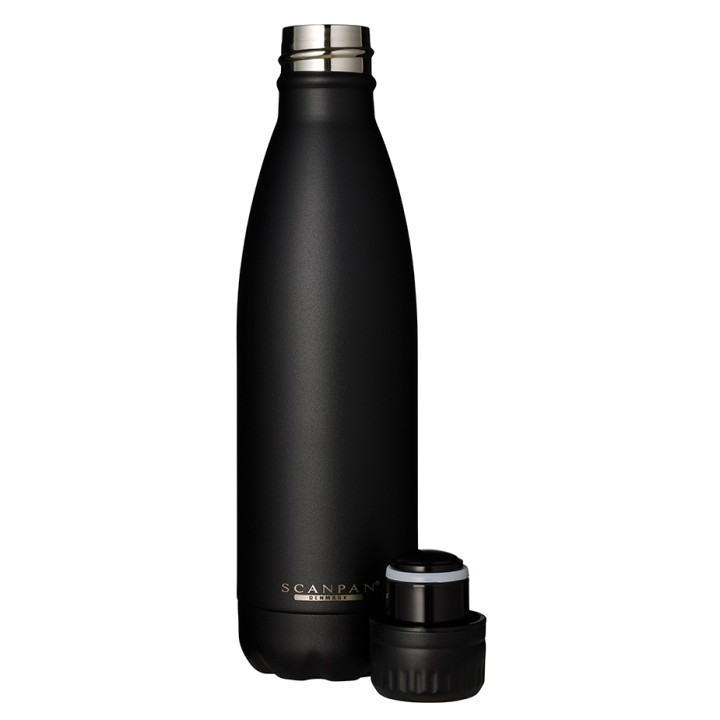 Scanpan Insulated bottle 0.5 L Black