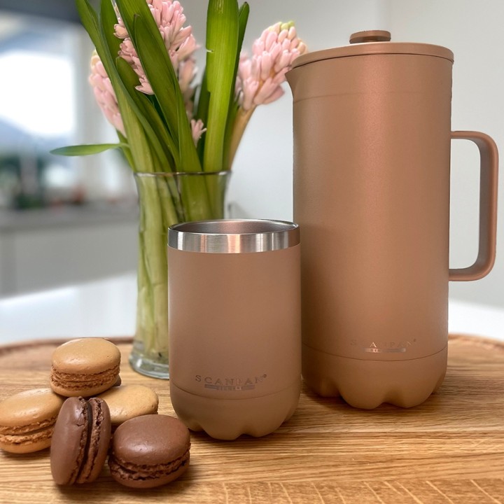 Scanpan Thermo 1 L French Press Tannin