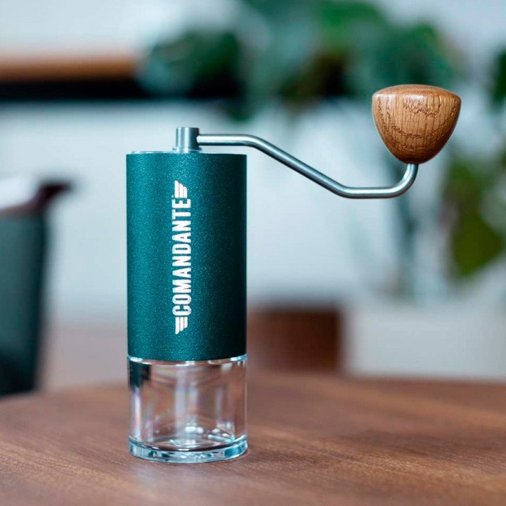 Comandante C40 MK4 Coffee Grinder Nitro Blade Racing Green