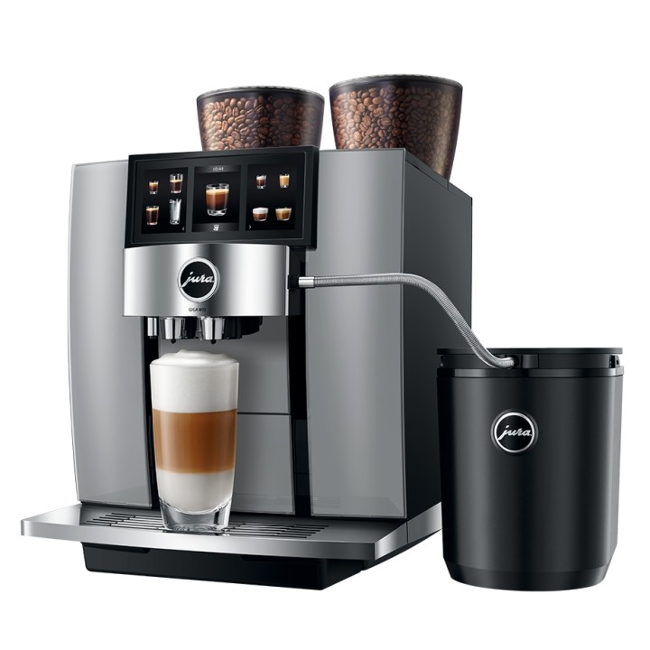 Jura Giga W10 (EA) Diamond Silver Espresso Machine Incl. Starter Kit
