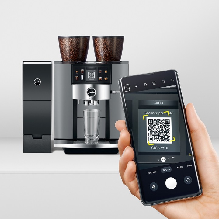 Jura Giga W10 (EA) Diamond Silver Espresso Machine Incl. Starter Kit