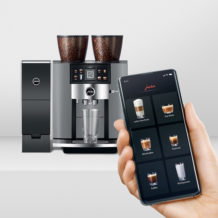 Jura Giga W10 (EA) Diamond Silver Espresso Machine Incl. Starter Kit