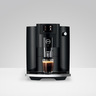 Jura E6 (EC) Piano Black Espresso Machine Incl. Starter Pack