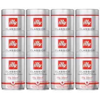 Illy Espresso Classico 12x250g Whole coffee beans