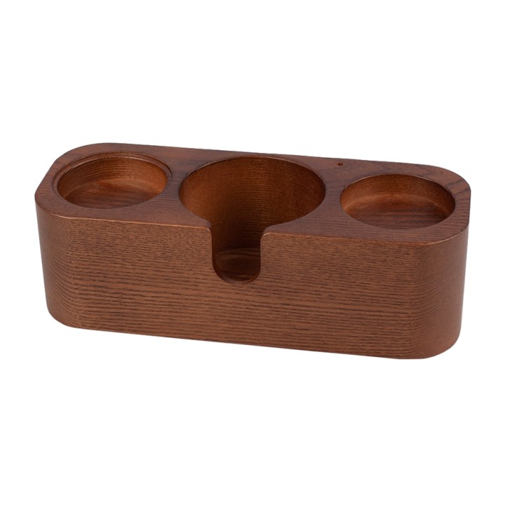 Motta Double Tamper Station Wood