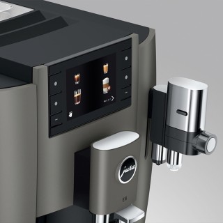 Jura E8 (EC) Dark Inox Espresso Machine Incl. Starter Pack