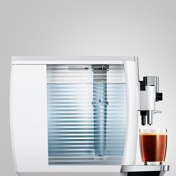 Jura E8 (EC) Piano White Espresso Machine Incl. Starter Kit