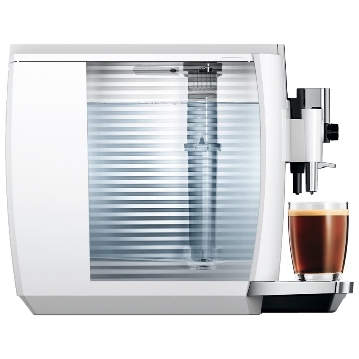 Jura E8 (EC) Piano White Espresso Machine Incl. Starter Kit