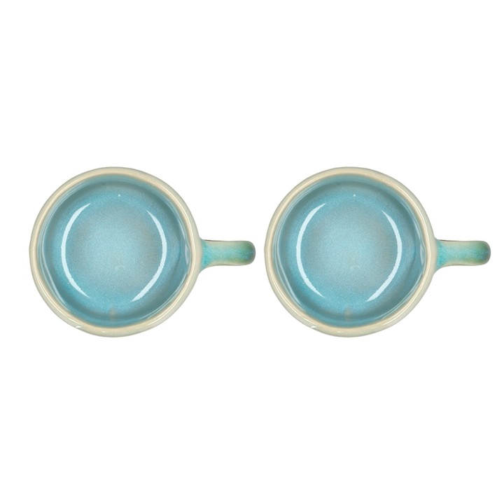 Villa Collection Styles Espresso cup 8 cl 2 pcs Green/Blue
