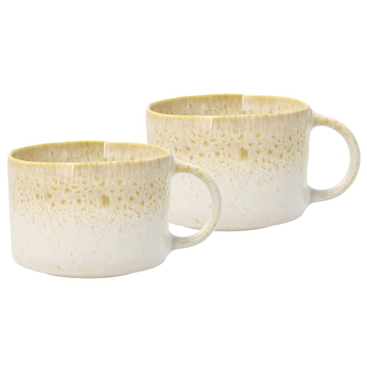 Villa Collection Styles Mug with handle 16 cl 2 pcs Cream/Sand