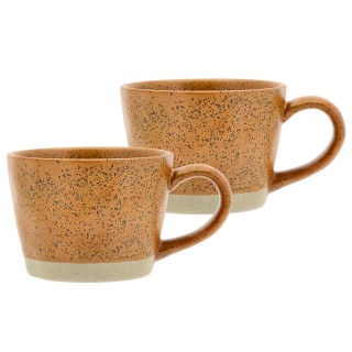 Villa Collection Eternal Mug with Handle 30 cl 2 pcs Amber