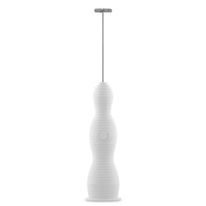 Alessi Pulcina Milk Frother White