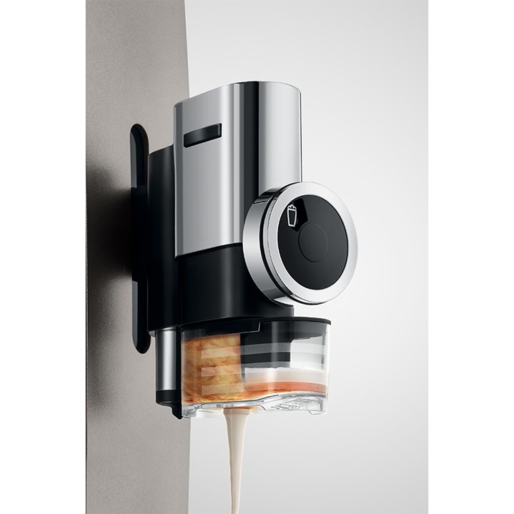 Jura J8 (EA) Midnight Silver Espresso Machine Incl. 6x400g Rigtig Kaffe Organic