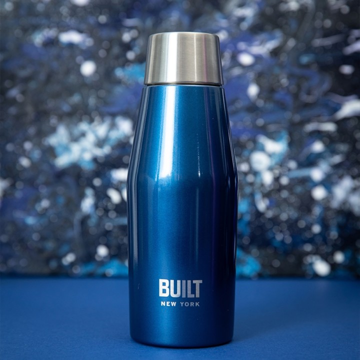 BUILT Perfect Seal Thermos Bottle 0.33 L Midnight Blue