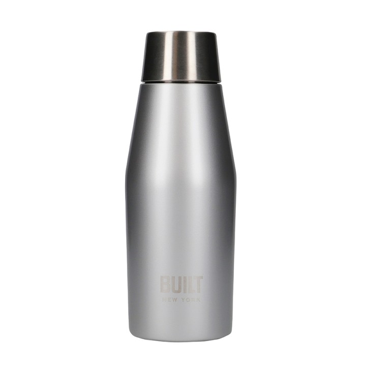 BUILT Perfect Seal Thermos Bottle 0.33 L Silver