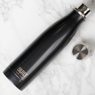 BUILT Perfect Seal Thermos Bottle 0.5 L Charcoal