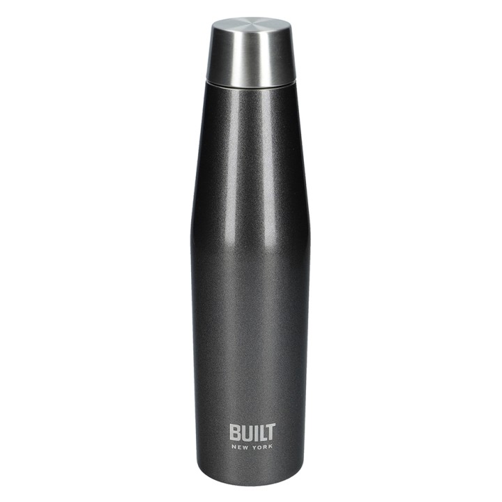 BUILT Perfect Seal Insulated Bottle 0.54 L Charcoal