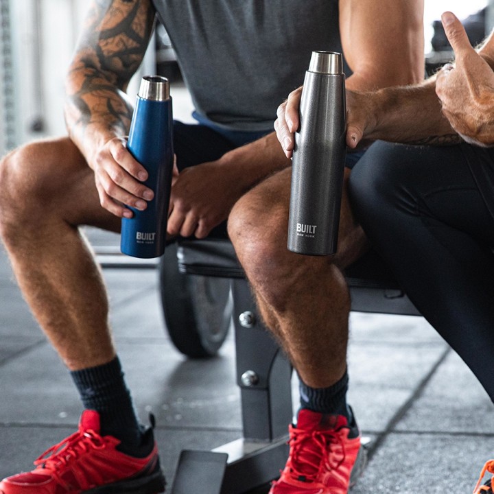 BUILT Perfect Seal Insulated Bottle 0.54 L Charcoal