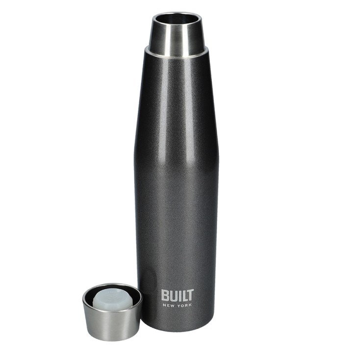 BUILT Perfect Seal Insulated Bottle 0.54 L Charcoal