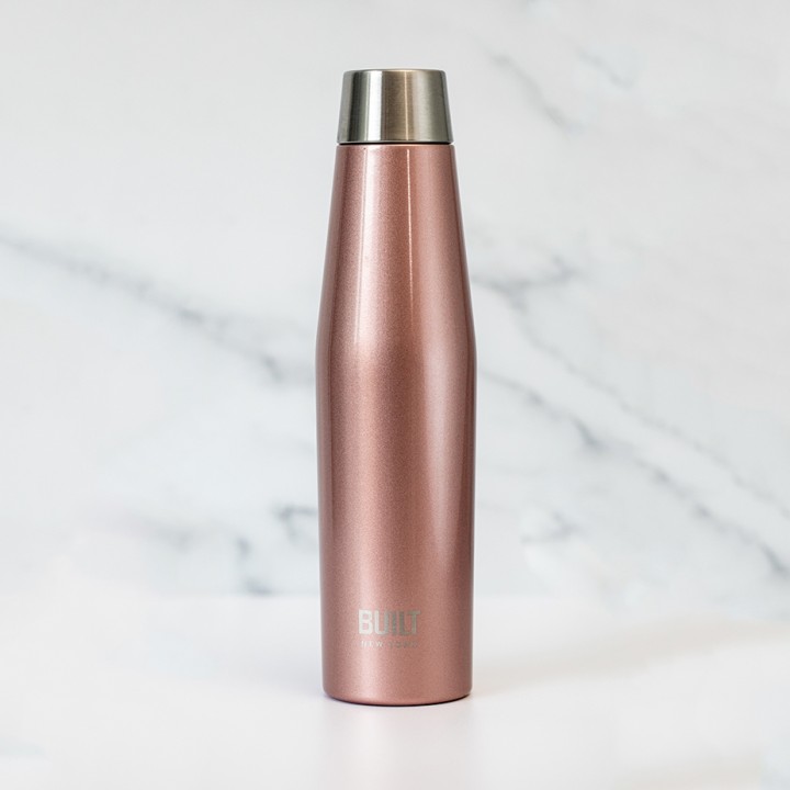 BUILT Perfect Seal Thermos Bottle 0.54 L Rose Gold