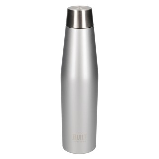 BUILT Perfect Seal Insulated Bottle 0.54 L Silver