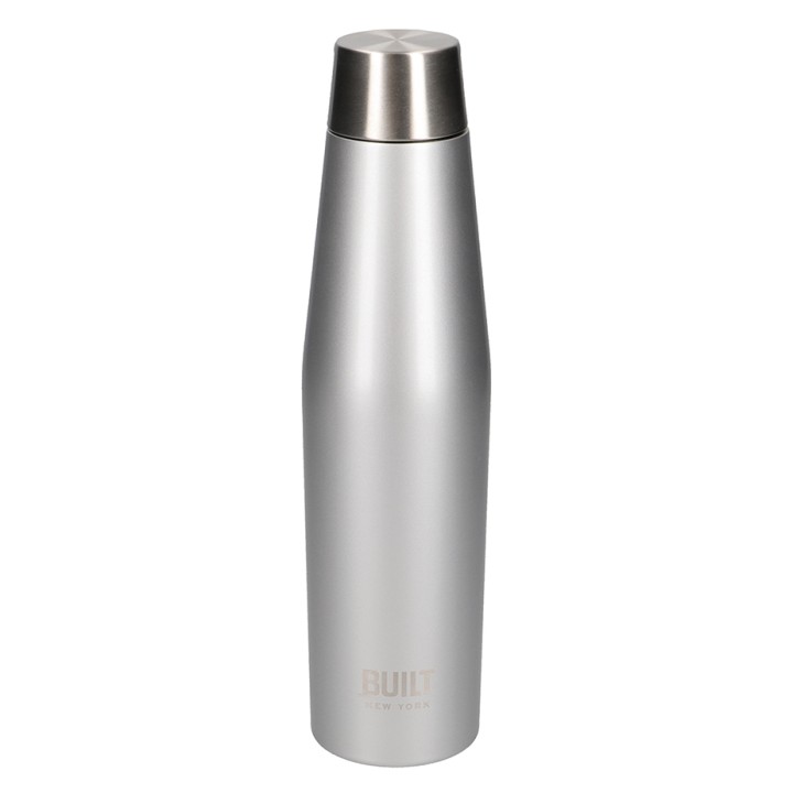 BUILT Perfect Seal Insulated Bottle 0.54 L Silver