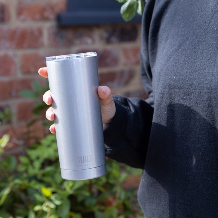 BUILT Perfect Seal Travel Mug 0.59 L Silver