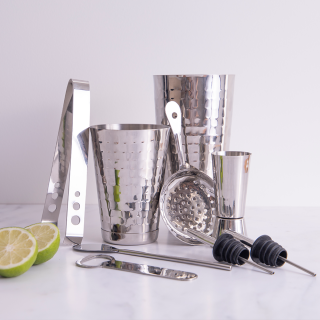 BarCraft Boston Bar Set 8-Piece Steel