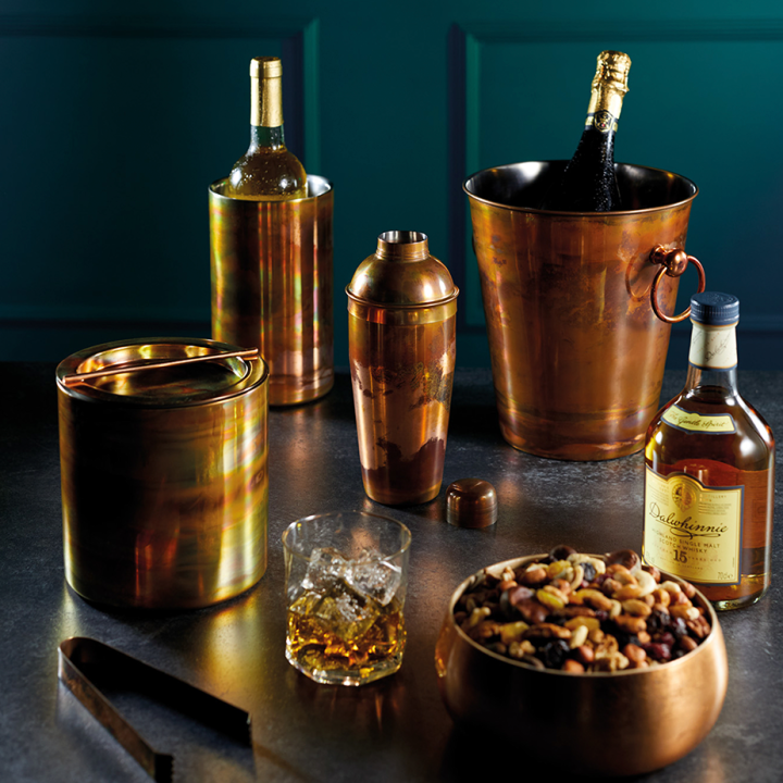 BarCraft Cocktail Shaker 0.7 L Copper