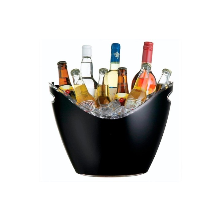 BarCraft Black Wine Cooler