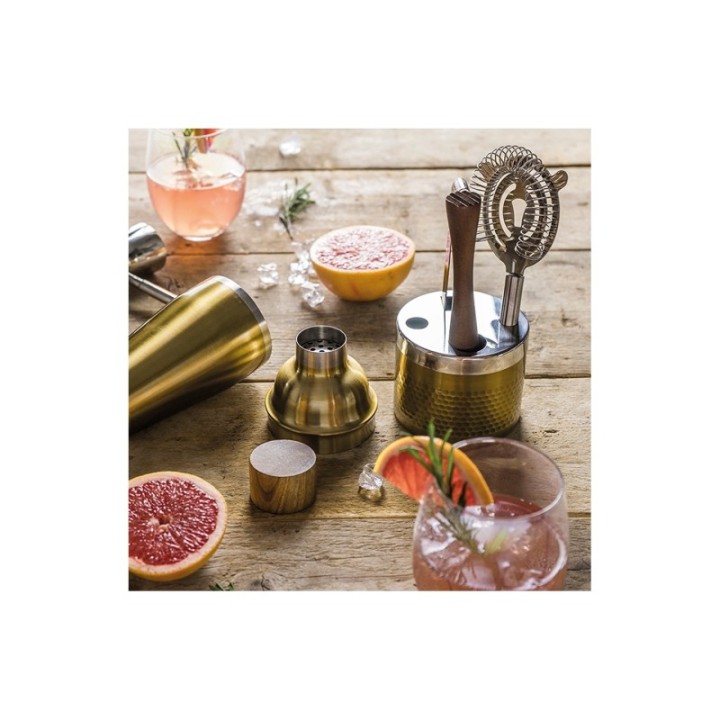 BarCraft Bar set 5-piece Gold