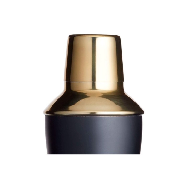 BarCraft Bar Set 3-Piece Black/Gold