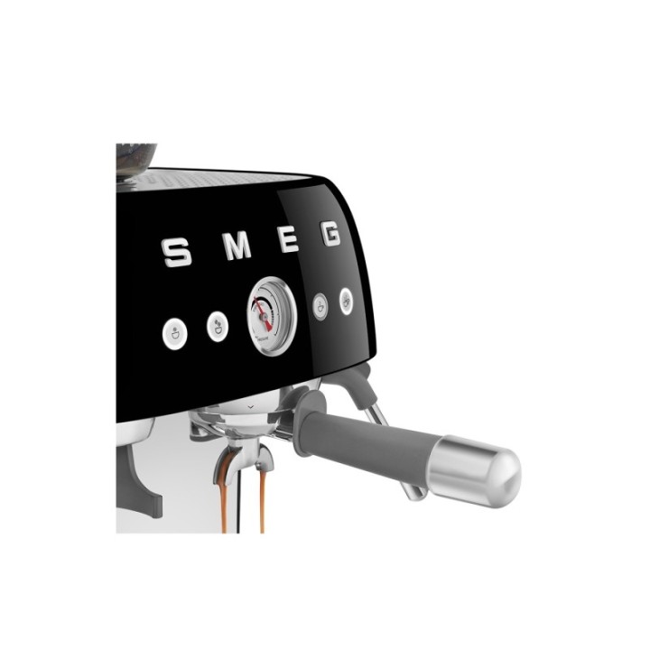 Smeg EGF03BLEU Manual espresso machine Incl. grinder Black