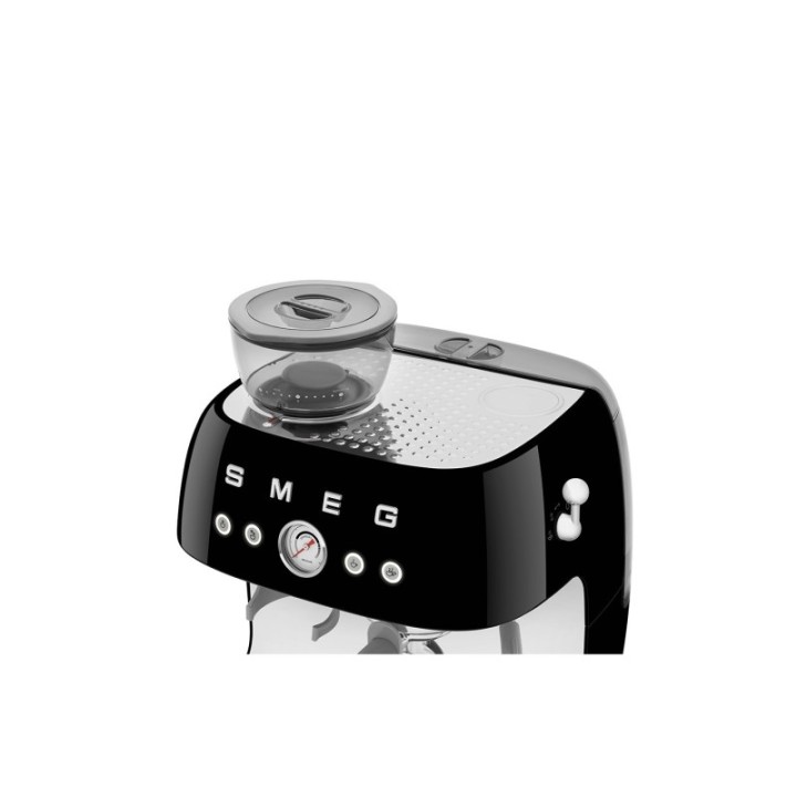 Smeg EGF03BLEU Manual espresso machine Incl. grinder Black