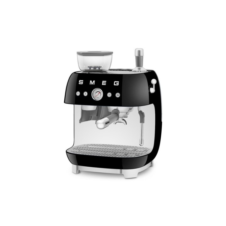 Smeg EGF03BLEU Manual espresso machine Incl. grinder Black