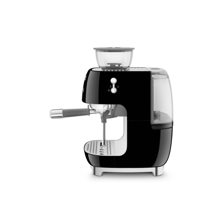 Smeg EGF03BLEU Manual espresso machine Incl. grinder Black