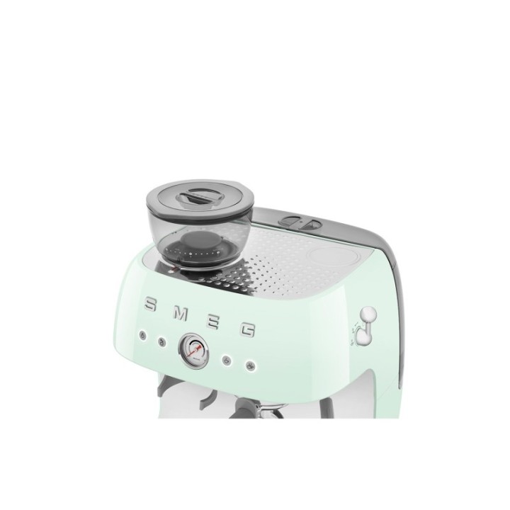 Smeg EGF03PGEU Manual espresso machine Incl. grinder Pastel green