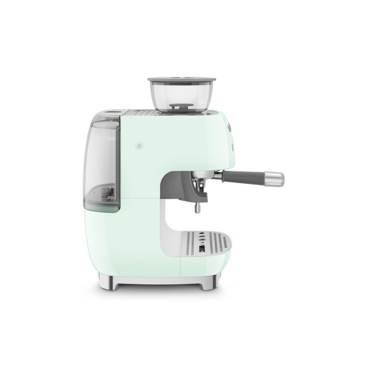 Smeg EGF03PGEU Manual espresso machine Incl. grinder Pastel green