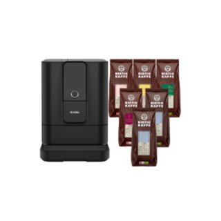 Nivona NIVO 8101 Black Incl. 6x400g Rigtig Kaffe Organic