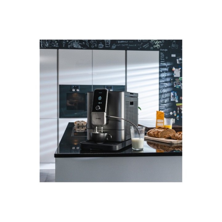Nivona NIVO 8103 Titanium Espresso Machine Incl. 6x400g Rigtig Kaffe Organic